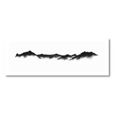 Fleetwith Pike and Haystacks from Buttermere - XL signed print