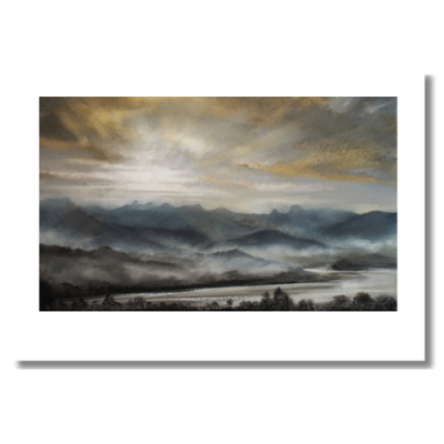 Infinite Incandescence - The Langdales, The view from Brantfell, Cumbria