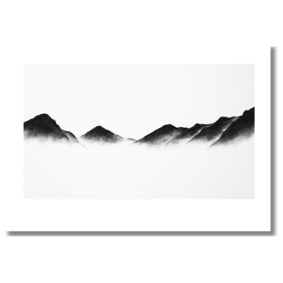 Act 31 Yewbarrow Fell, Great Gable, Lingmell, Scafell and Scafell Pike from Wastwater, Cumbria