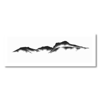 Scafell and Scafell Pike from Wastwater - XL signed print