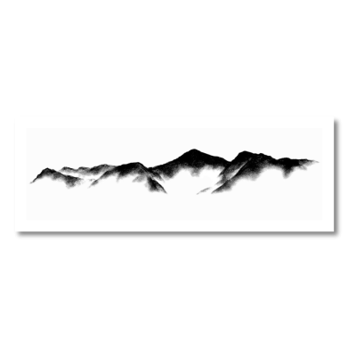 Lonscale Fell, Skiddaw Little Man and Skiddaw from Derwentwater - XL signed print