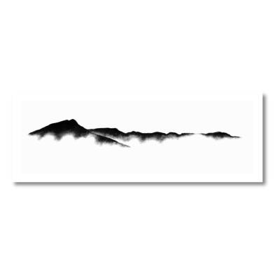 The Old Man of Coniston from East of Lake - XL signed print