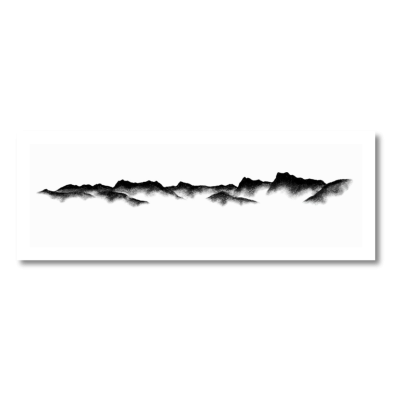 The Langdales from Windermere - XL signed print