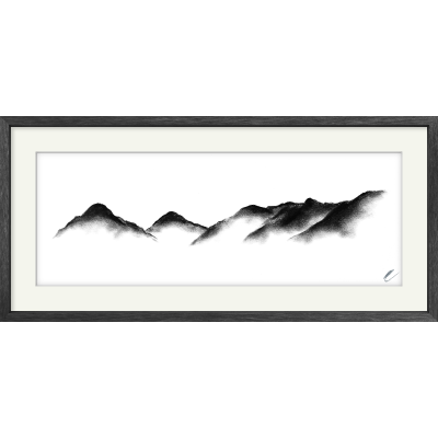 Solitude Act 261 - Yewbarrow Fell, Great Gable, Lingmrll, Scafell and Scafell Pike from Wastwater, Cumbria