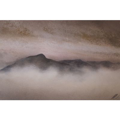 Shroudscape Act 125 - Old Man of Coniston from Brantwood, East of Lake 