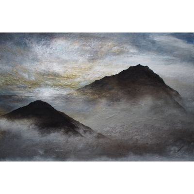 The Spirit of Grasmere - Helm Crag from Grasmere village, Cumbria