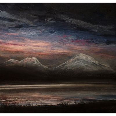 Evening’s Illusion - Coniston fells from Beacon Tarn