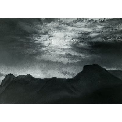 Queen of the Late Night - Moonlight over The Langdale Pikes, Cumbria