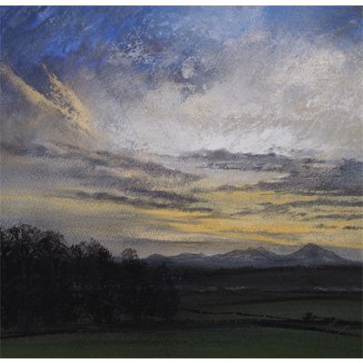 Yonder Plains as the Eves Entertain - Coniston fells, Lowick Bridge