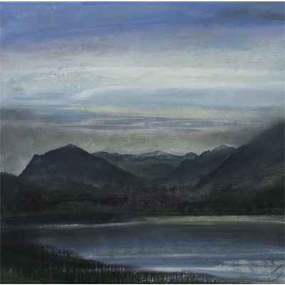 In the Demystified Shine - Fleetwith Pike and Haystacks from Crummock Water