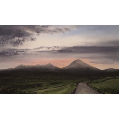 Terra Romanticana - Coniston fells from Torver