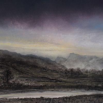 The Passing of the Mystics - The Langdales from Elterwater