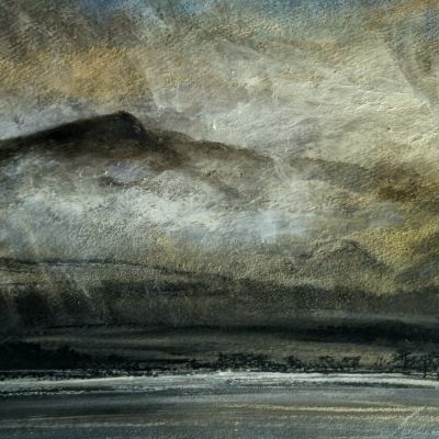 A Sight Set Free - The Old Man of Coniston from Brantwood, East of Lake, Coniston, Cumbria