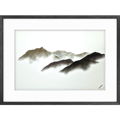 Solitude Act 294 - Helm Crag, Seat Sandal and Great Rigg from Grasmere, Cumbria