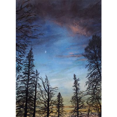 Aspiring Crescent Moon Blues