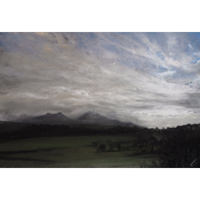 Vapour Sails - Coniston fells from Lowick Bridge