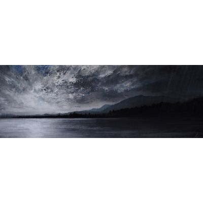 Sun-shot Storm cloud