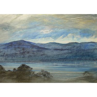 After the Deluge; A Fleeting Fantasy - Coniston Water, Brantwood