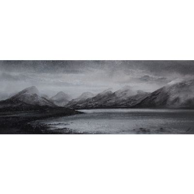 Towers of Illusion - Yewbarrow, Great Gable, Scafell Pike and the screes from Wastwater