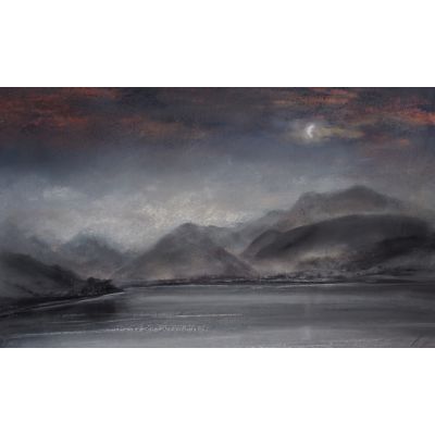 The Choreography of Light – Act 12 Mystified - Great Gable, Scafell and Scafell Pike from Wastwater