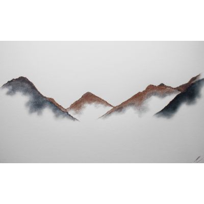 Terra Form 14 - Yewbarrow, Great Gable and Lingmell from Wastwater