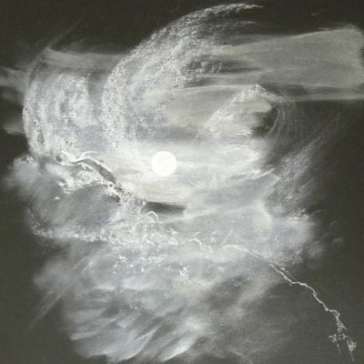 Cloudscape Composition Moon study 29