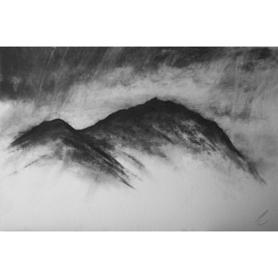 Land Lines 11 - Helm Crag from Grasmere, Cumbria