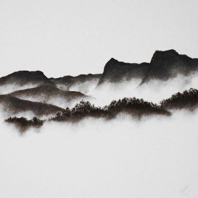 Solitude Act 65 - The Langdales from Windermere