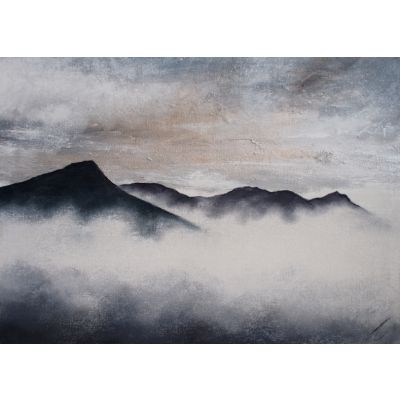 Shroudscape Act 19 The Old Man of Coniston from Brantwood, East of Lake