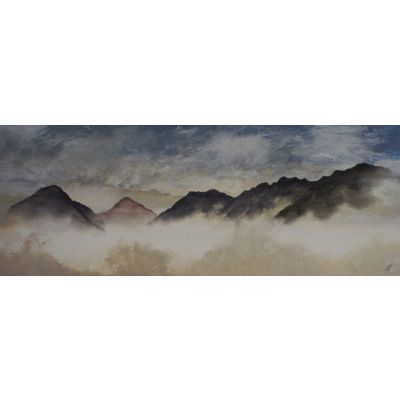 Shroudscape Act 27 - Yewbarrow, Great Gable, Lingmell, and Scafell from Wastwater