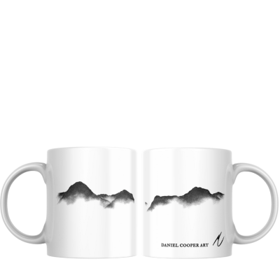 Ceramic mug - Catbells and Causey Pike from Derwentwater
