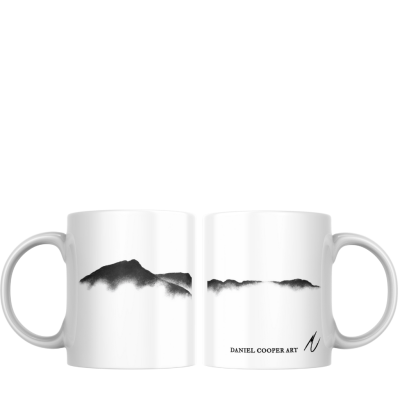 Ceramic mug - The Old Man of Coniston from East of Lake